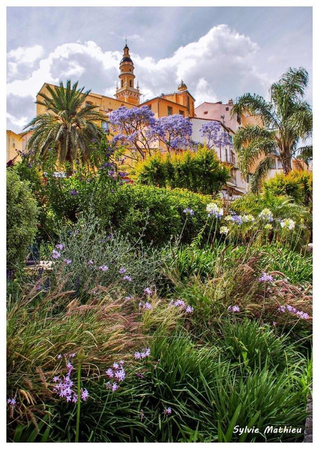 Les Violettes Apartman Menton Kültér fotó