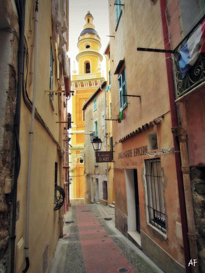 Les Violettes Apartman Menton Kültér fotó